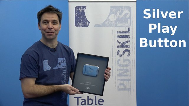 Silver Play Button